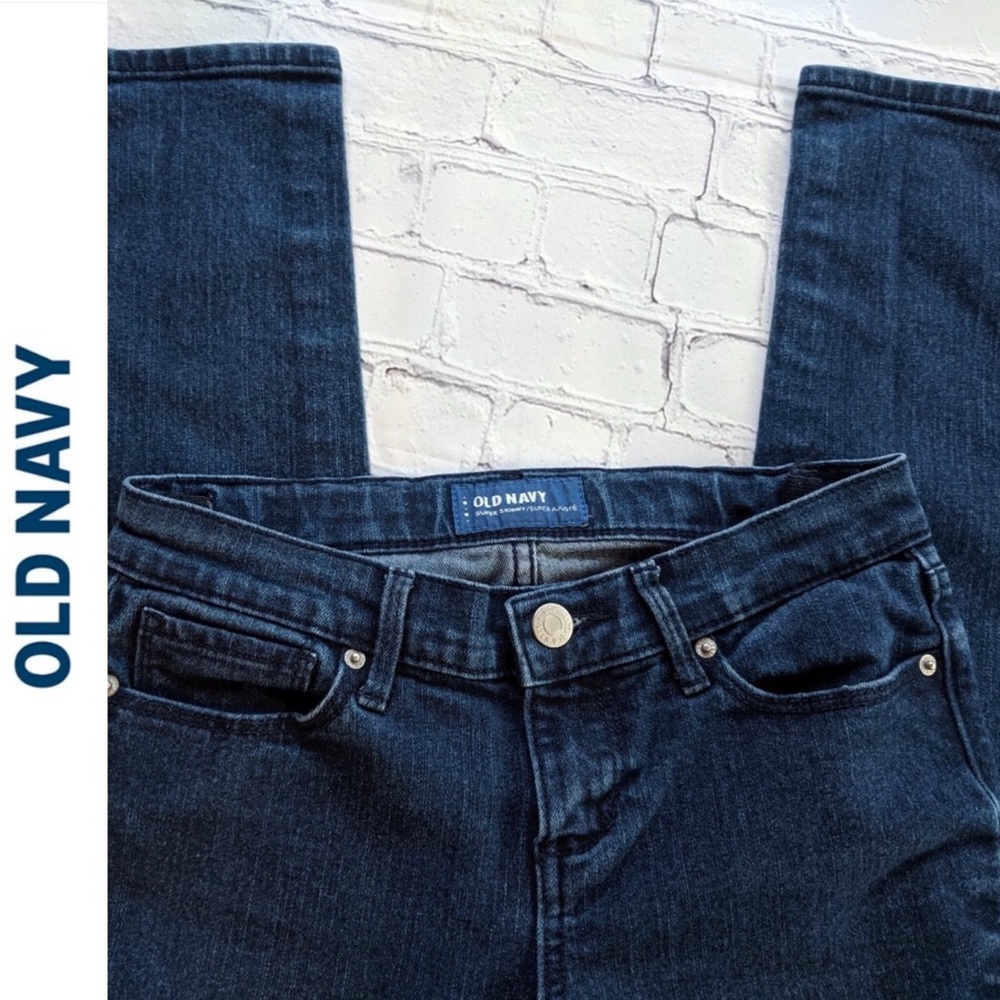EUC Old Navy Adjustable Waist Skinny Jeans. Sz 10R